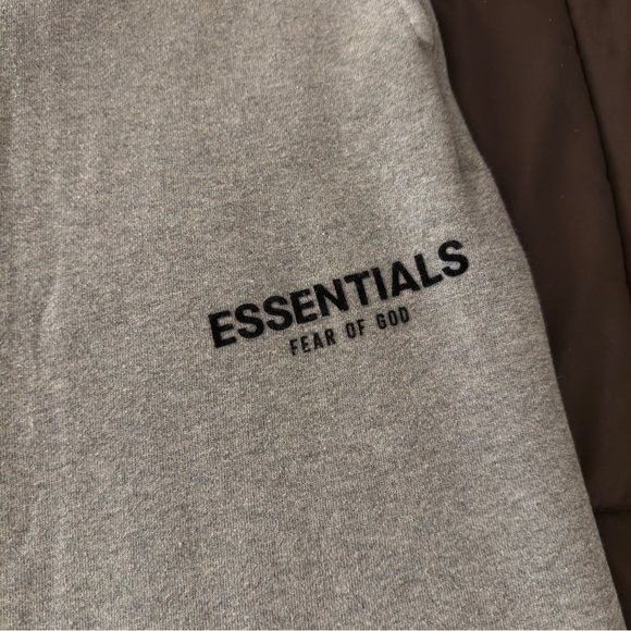 ‼️ SOLD on FB MARKETPLACE ‼️ ESSENTIALS x FOG Men’s Light Gray Sweatpants Size M - Picture 2 of 4